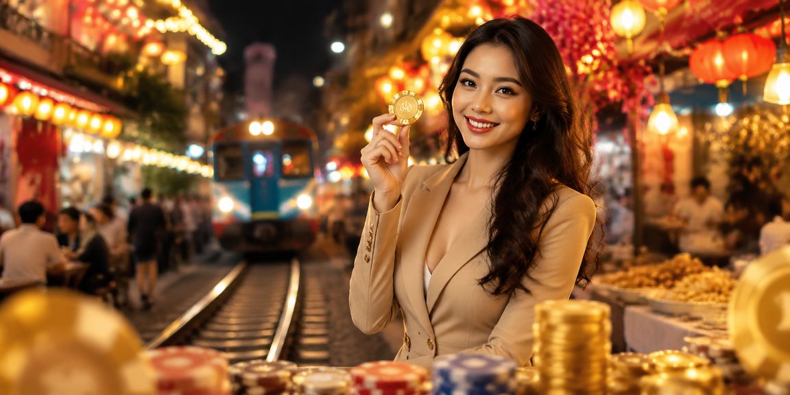 Không khí chợ đêm Hà Nội – người dùng trải nghiệm giải trí trực tuyến buổi tối