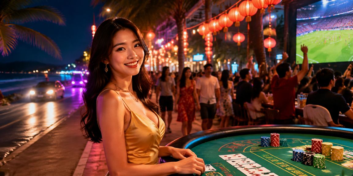 Trải nghiệm Baccarat đêm chợ tại Mũi Né – không khí sòng bài 554